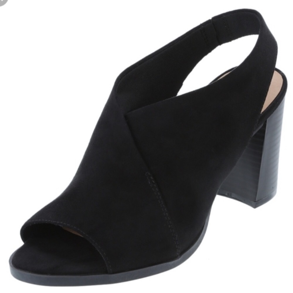 Dexflex Comfort Black Suede Heel
